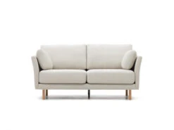 2-Zit GILMA - Beige Chenille/poten Naturel Beige