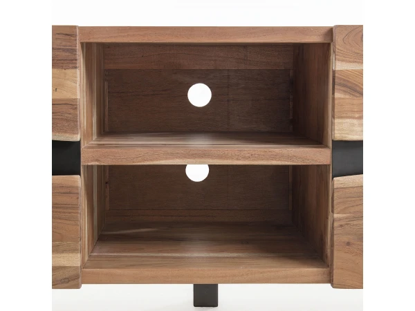 Tv-meubel UXIA - Acacia Hout 3 Tv-meubel UXIA - Acacia Hout - Afbeelding 3
