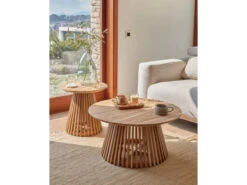 Salontafel JEANETTE - Teak Hout -Zuiver || RICHMOND Verkoop kave home jeanette 61951