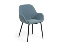 Armstoel KONNA - Lichtblauw Blauw