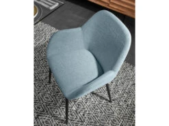 Armstoel KONNA - Lichtblauw Blauw -Zuiver || RICHMOND Verkoop kave home konna 42223