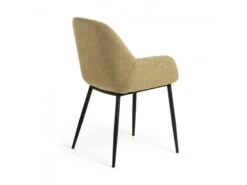 Armstoel KONNA - Mustard Geel -Zuiver || RICHMOND Verkoop kave home konna 42226