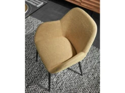 Armstoel KONNA - Mustard Geel -Zuiver || RICHMOND Verkoop kave home konna 42230