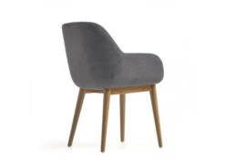 Armstoel KONNA - Grijs/hout Grijs -Zuiver || RICHMOND Verkoop kave home konna 52423