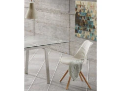 Stoel RALF - Wit/Hout Wit -Zuiver || RICHMOND Verkoop kave home lars 31690