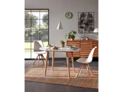 Stoel RALF - Wit/Hout Wit -Zuiver || RICHMOND Verkoop kave home lars 31695