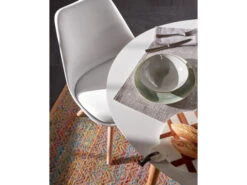 Stoel RALF - Wit/Hout Wit -Zuiver || RICHMOND Verkoop kave home lars 31696