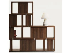 Set Modulaire Rekken LITTO - Walnootfineer Hout 16 Set Modulaire Rekken LITTO - Walnootfineer Hout -Zuiver || RICHMOND Verkoop kave home litto 72728