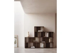 Set Modulaire Rekken LITTO - Walnootfineer Hout 17 Set Modulaire Rekken LITTO - Walnootfineer Hout -Zuiver || RICHMOND Verkoop kave home litto 72729