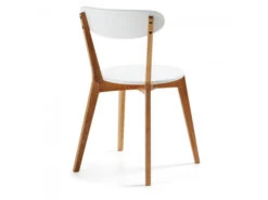 Stoel AREIA - Wit/hout Wit -Zuiver || RICHMOND Verkoop kave home luana 31338