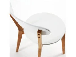 Stoel AREIA - Wit/hout Wit -Zuiver || RICHMOND Verkoop kave home luana 31339