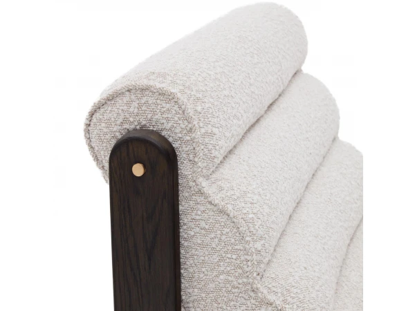 Fauteuil MAGIRA - Wit Wit 9 Fauteuil MAGIRA - Wit Wit - Afbeelding 9