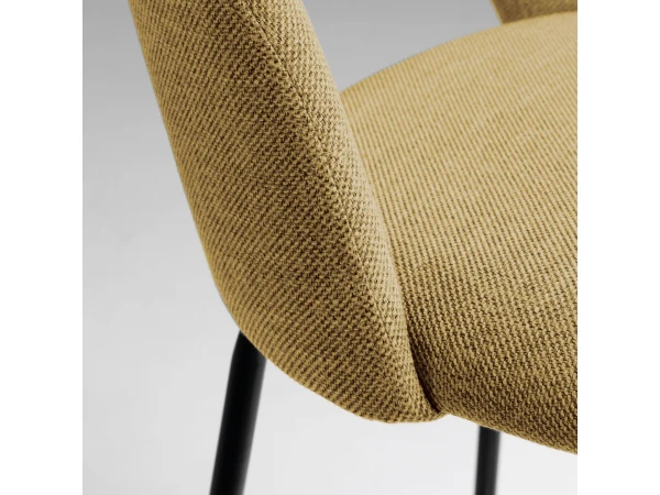 Barstoel MAHALIA - Mosterdgeel Geel 5 Barstoel MAHALIA - Mosterdgeel Geel - Afbeelding 5