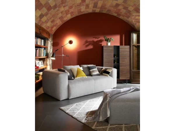 Barkast KESIA - Grafiet/hout Hout 9 Barkast KESIA - Grafiet/hout Hout - Afbeelding 9