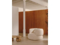 Fauteuil MARTINA - Witte Schapenvacht Wit -Zuiver || RICHMOND Verkoop kave home martina 70390