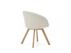 Draaibare Stoel MARVIN - Wit Boucle/poten Natuur Wit 9 Draaibare Stoel MARVIN - Wit Boucle/poten Natuur Wit -Zuiver || RICHMOND Verkoop kave home marvin 73316