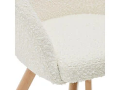 Draaibare Stoel MARVIN - Wit Boucle/poten Natuur Wit 12 Draaibare Stoel MARVIN - Wit Boucle/poten Natuur Wit -Zuiver || RICHMOND Verkoop kave home marvin 73319