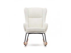 Schommelstoel MAUSTIN - Wit Schapenvacht Wit -Zuiver || RICHMOND Verkoop kave home maustin 69432