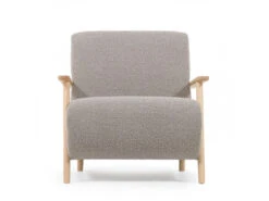 Fauteuil MEGHAN - Lichtgrijs Grijs -Zuiver || RICHMOND Verkoop kave home meghan 61303
