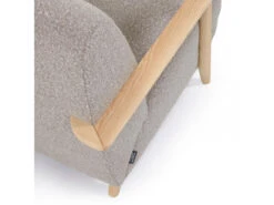 Fauteuil MEGHAN - Lichtgrijs Grijs -Zuiver || RICHMOND Verkoop kave home meghan 61307