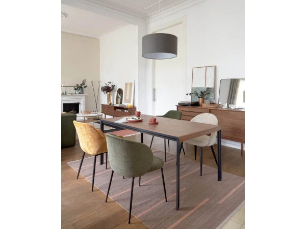 Eetkamerstoel MINNA - Groen Groen 12 Eetkamerstoel MINNA - Groen Groen - Afbeelding 12