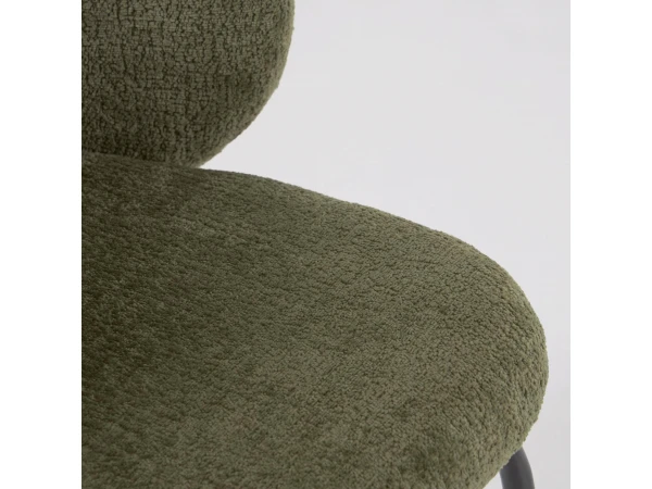 Eetkamerstoel MINNA - Groen Groen 9 Eetkamerstoel MINNA - Groen Groen - Afbeelding 9