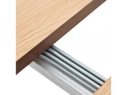 Uitschuifbare Ronde Tafel MONTUIRI - Eikenfineer Wit -Zuiver || RICHMOND Verkoop kave home montuiri 70437