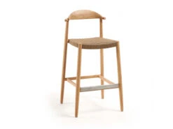 Barkruk NINA - Eucalyptus Natural Hout