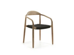 Stoel NINA - Massief Eucalyptushout Hout