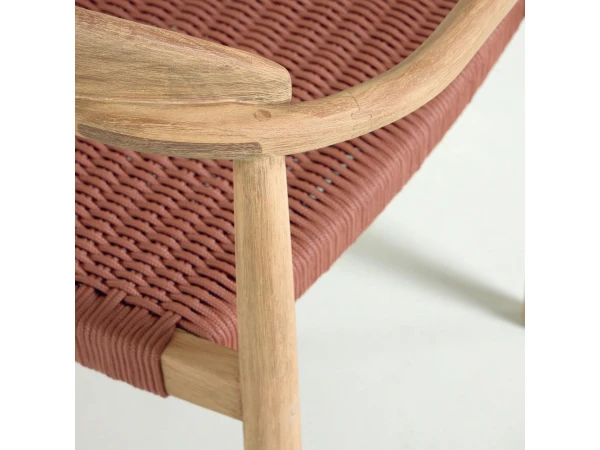 Stoel NINA - Rood Rood 5 Stoel NINA - Rood Rood - Afbeelding 5