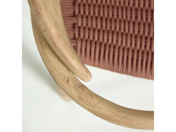 Stoel NINA - Rood Rood 6 Stoel NINA - Rood Rood - Afbeelding 6