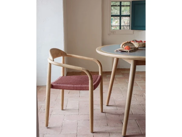 Stoel NINA - Rood Rood 8 Stoel NINA - Rood Rood - Afbeelding 8