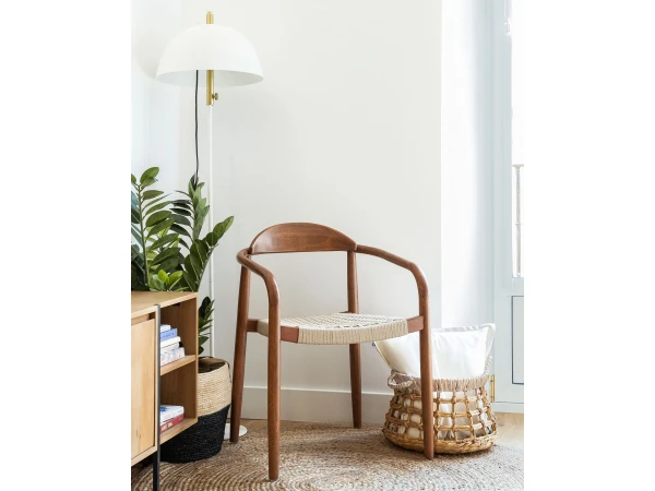 Stoel NINA - Beige Beige 5 Stoel NINA - Beige Beige - Afbeelding 5