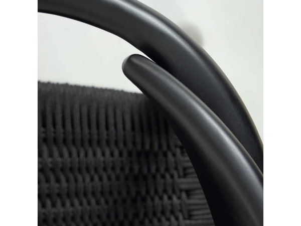 Stoel NINA - Zwart Zwart 5 Stoel NINA - Zwart Zwart - Afbeelding 5