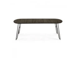 Uitschuifbare Tafel MILIAN - Zwart Zwart -Zuiver || RICHMOND Verkoop kave home norfort 31943