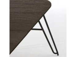 Uitschuifbare Tafel MILIAN - Zwart Zwart -Zuiver || RICHMOND Verkoop kave home norfort 31947