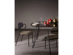 Uitschuifbare Tafel MILIAN - Zwart Zwart -Zuiver || RICHMOND Verkoop kave home norfort 31953