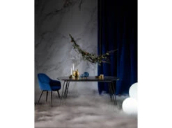 Uitschuifbare Tafel MILIAN - Zwart Zwart -Zuiver || RICHMOND Verkoop kave home norfort 31954