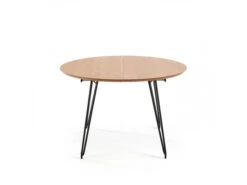 Ronde Uitschuiftafel NOVAC - Eikenfineer Hout -Zuiver || RICHMOND Verkoop kave home novac 52397