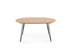 Ronde Uitschuiftafel NOVAC - Eikenfineer Hout -Zuiver || RICHMOND Verkoop kave home novac 52398