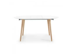 Ronde Uitschuiftafel OQUI - Wit Wit 14 Ronde Uitschuiftafel OQUI - Wit Wit -Zuiver || RICHMOND Verkoop kave home oakland 31499