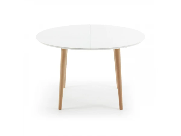 Uitschuiftafel OQUI - Wit Wit 3 Uitschuiftafel OQUI - Wit Wit - Afbeelding 3