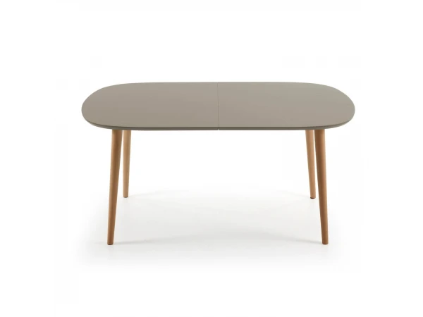 Uitschuiftafel OQUI - Taupe Taupe 3 Uitschuiftafel OQUI - Taupe Taupe - Afbeelding 3