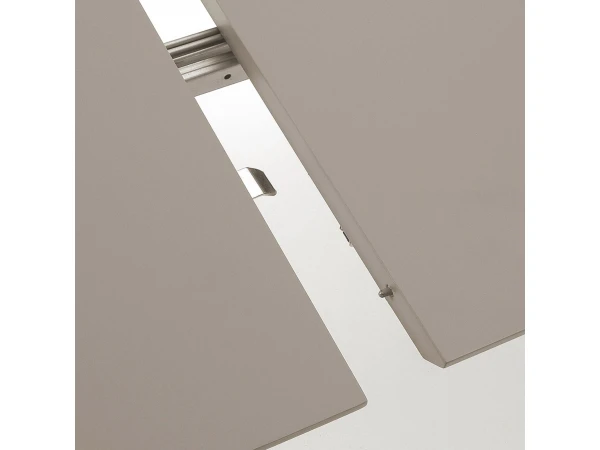 Uitschuiftafel OQUI - Taupe Taupe 6 Uitschuiftafel OQUI - Taupe Taupe - Afbeelding 6