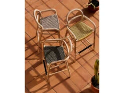 Barstoel SHERYL - Massief Eucalyptus/groen Groen -Zuiver || RICHMOND Verkoop kave home sheryl 62137