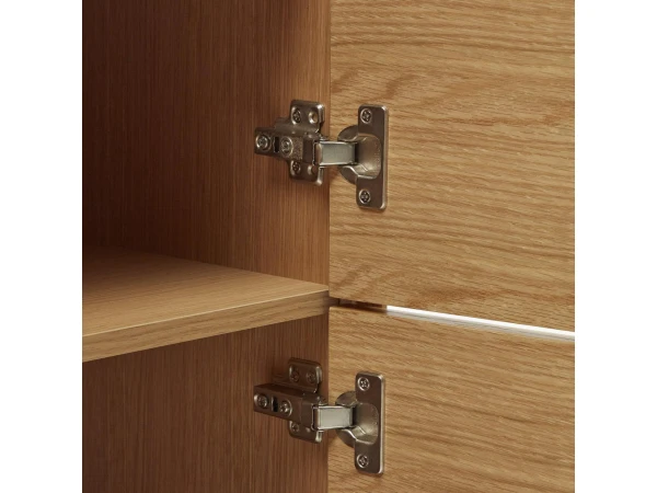 Buffetkast VEDRANA - Eikenfineer Hout 5 Buffetkast VEDRANA - Eikenfineer Hout - Afbeelding 5