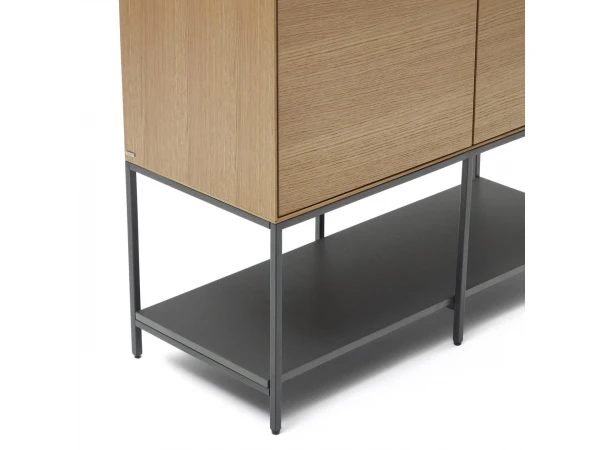 Buffetkast VEDRANA - Eikenfineer Hout 9 Buffetkast VEDRANA - Eikenfineer Hout - Afbeelding 9