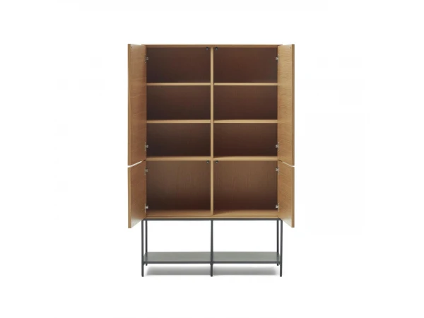 Buffetkast VEDRANA - Eikenfineer Hout 4 Buffetkast VEDRANA - Eikenfineer Hout - Afbeelding 4