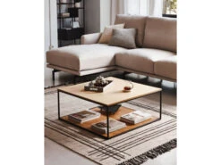 Salontafel YOANA - Eikenfineer Hout -Zuiver || RICHMOND Verkoop kave home yoana 61837