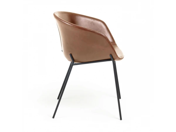 Armstoel YVETTE - Cognac Cognac 5 Armstoel YVETTE - Cognac Cognac - Afbeelding 5